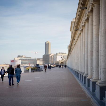 Gezellig app in de Belle Époque wijk van Oostende Extérieur photo