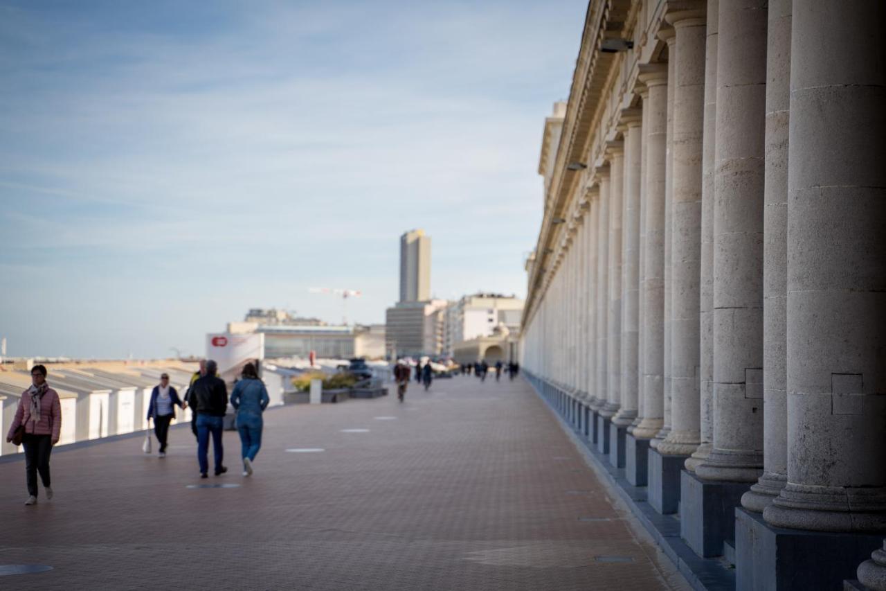 Gezellig app in de Belle Époque wijk van Oostende Extérieur photo