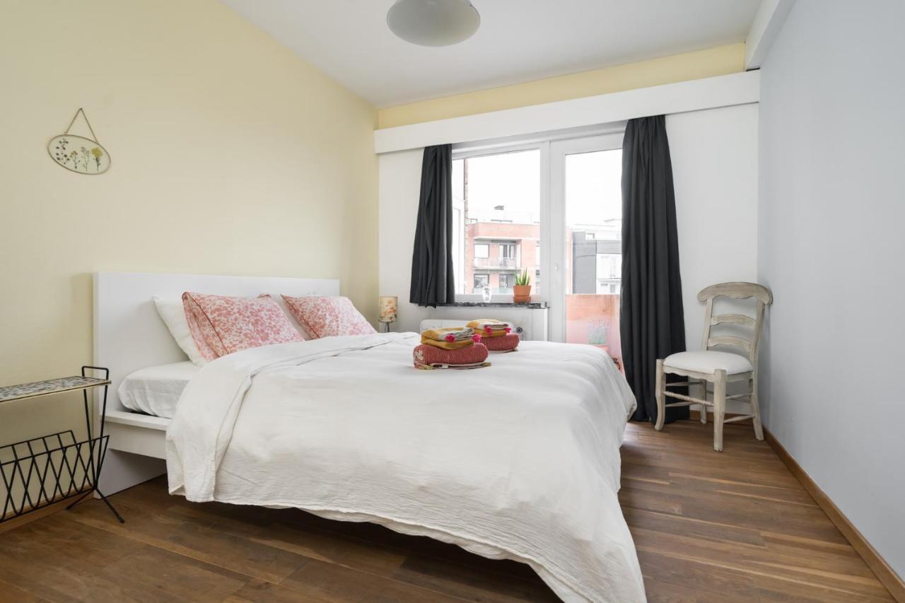 Gezellig app in de Belle Époque wijk van Oostende Extérieur photo