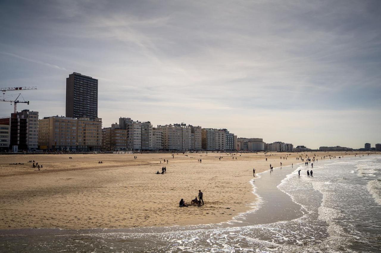 Gezellig app in de Belle Époque wijk van Oostende Extérieur photo